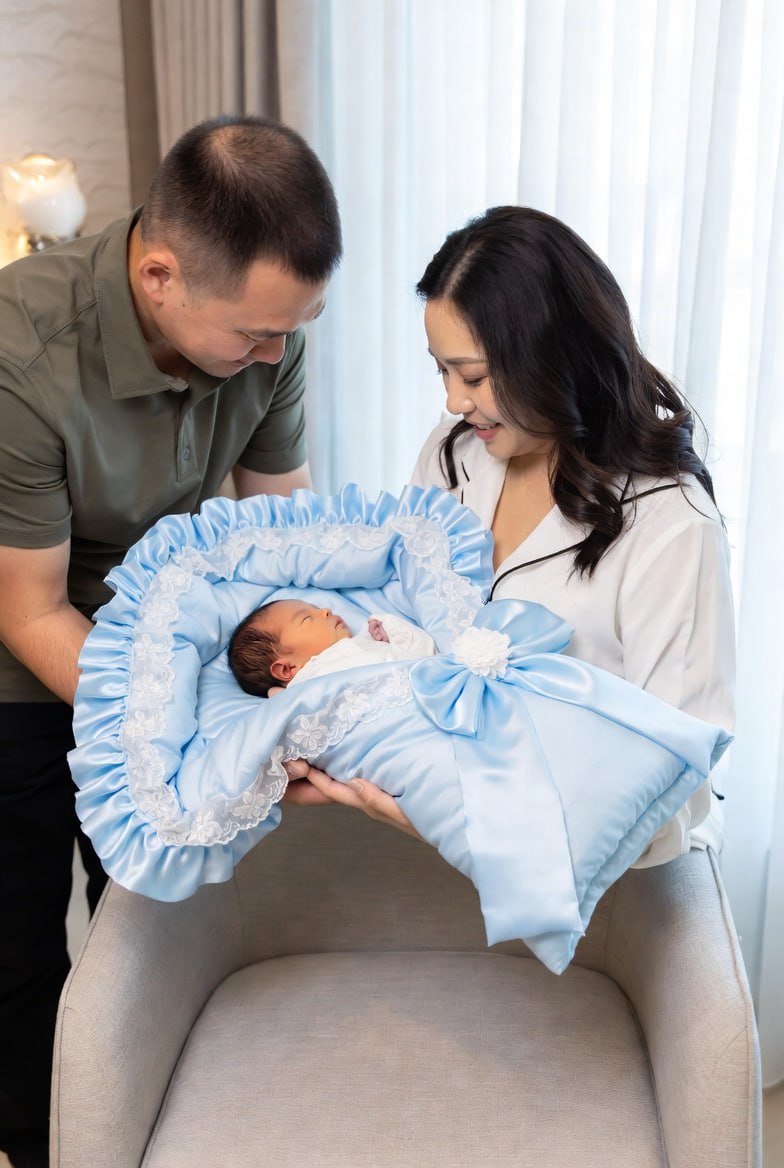 Baby Receiving Blankets Satin
